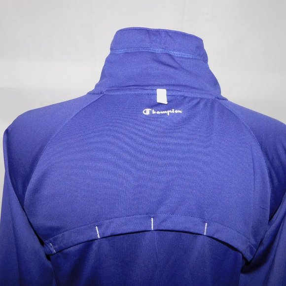 Champion Womens M Purple Running Activewear Track Jacket light Weight - Picture 10 of 11